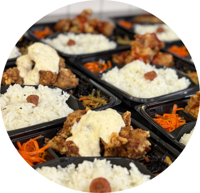 食堂のお弁当